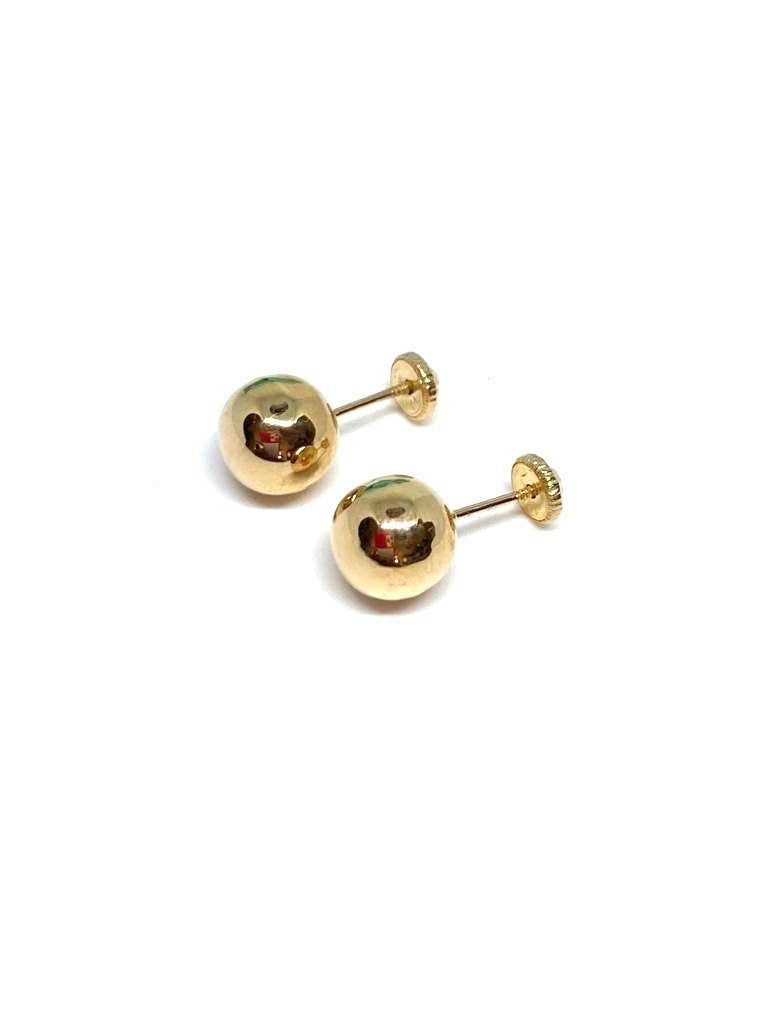 Aretes de Oro 14K