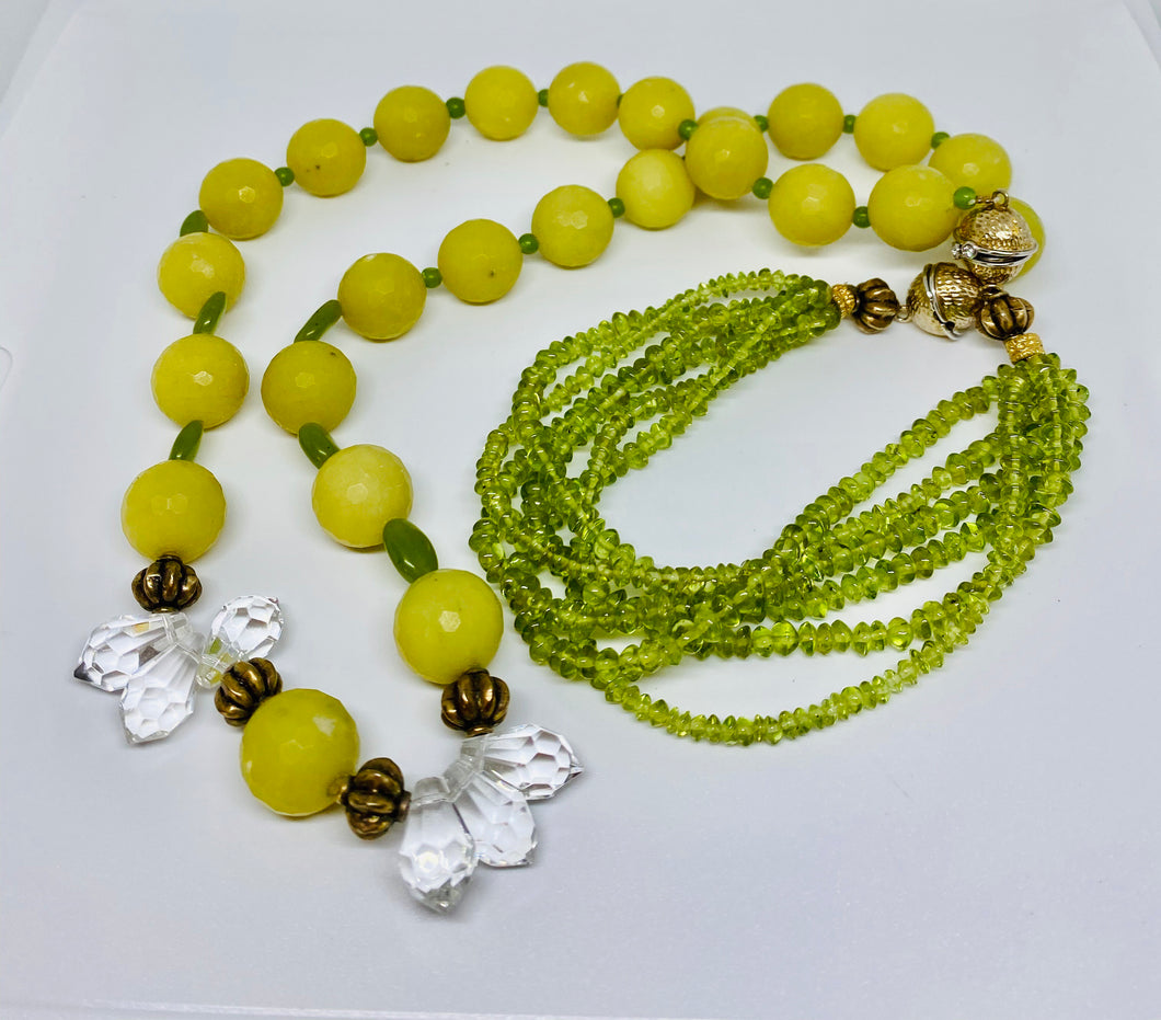 Collar Jade Peridot