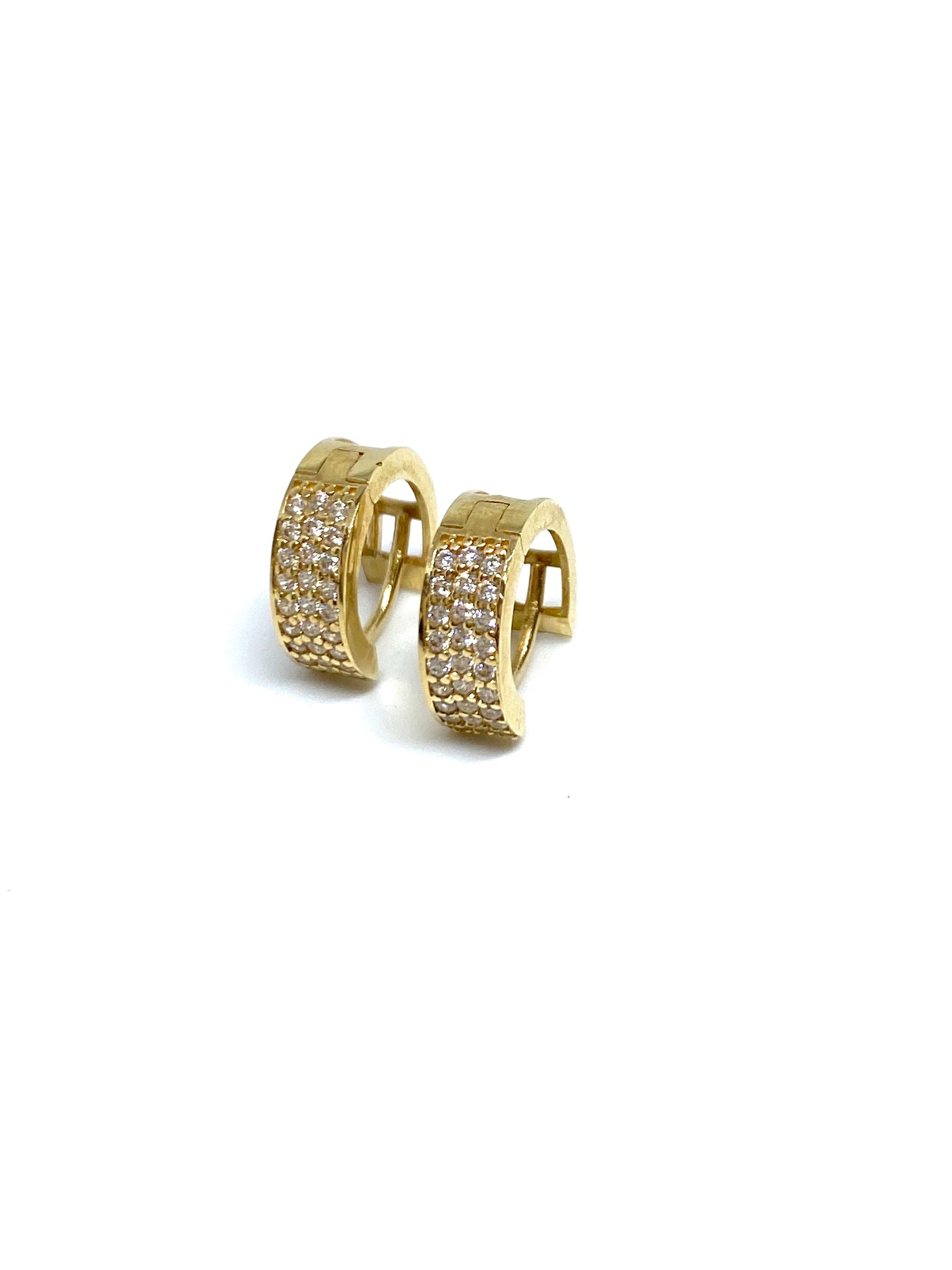 Aretes De Oro 14k 